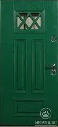 Зеленая входная дверь - 6