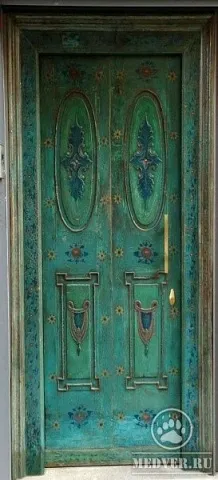 Элитная металлическая дверь-25
