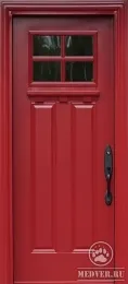Красная входная дверь - 6