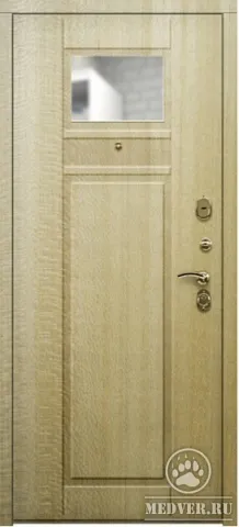Декоративная входная дверь с зеркалом-154