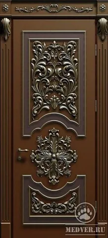 Элитная металлическая дверь-75