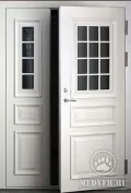 Двухстворчатая дверь в квартиру-93