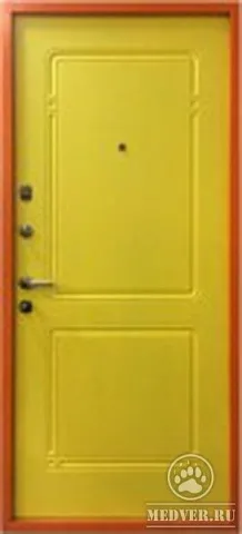 Желтая входная дверь - 9