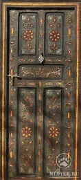 Элитная металлическая дверь-27