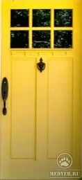 Желтая входная дверь - 11