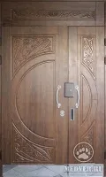 Двухстворчатая дверь в квартиру-96